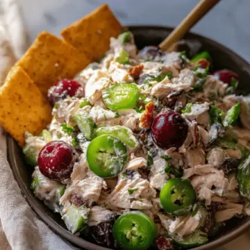 Cherry Jalapeno Chicken Salad