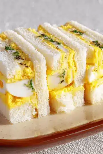 Tamago Sando (Sandwich japonais aux oeufs)