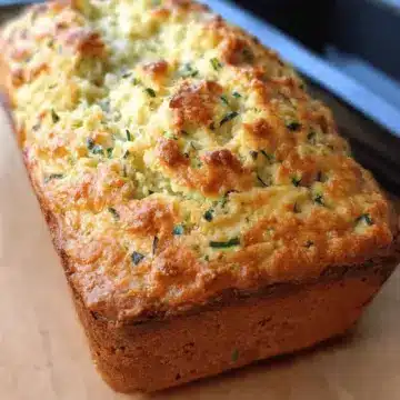 Savory Zucchini Cheddar Quick Bread