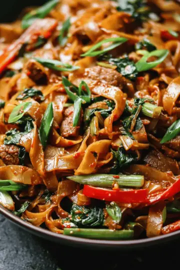 Drunken Noodles (Pad Kee Mao)