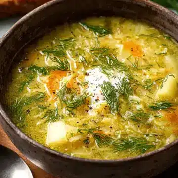 Polish Dill Pickle Soup (Zupa Ogórkowa)
