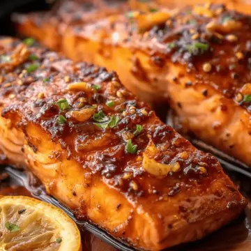 Honey-Garlic Glazed Salmon