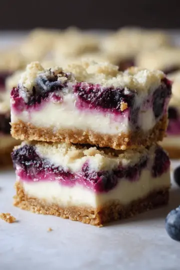 Blueberry Cream Cheese Bars