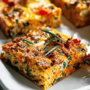 Sweet Potato Breakfast Casserole (Easy Meal Prep Recipe)