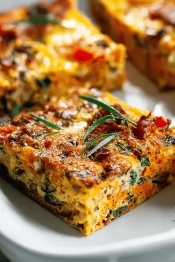 Sweet Potato Breakfast Casserole (Easy Meal Prep Recipe)