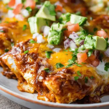 Easy Ground Beef Enchiladas