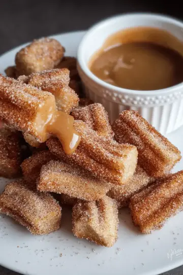 Air Fryer Churro Bites (Naturally Vegan)