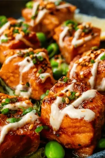 Bang Bang Salmon Bites