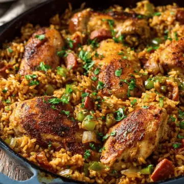 One Pot Chicken and Dirty Rice