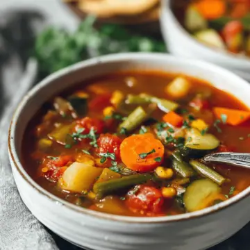 Vegetable Soup Recipe