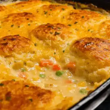 Easy Cheddar Bay Biscuit Chicken Pot Pie Recipe