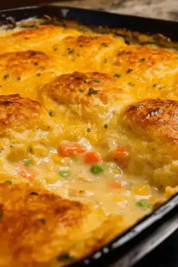 Easy Cheddar Bay Biscuit Chicken Pot Pie Recipe