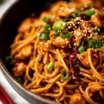 Kung Pao Chicken Noodles