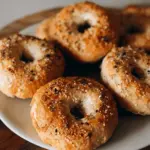 Easy Three Ingredient Protein Bagels (Gluten Free Option)