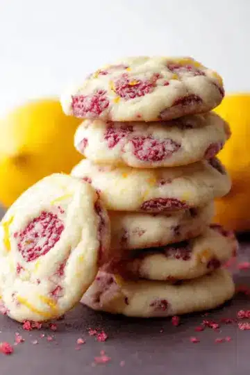 Lemon Raspberry Cookies