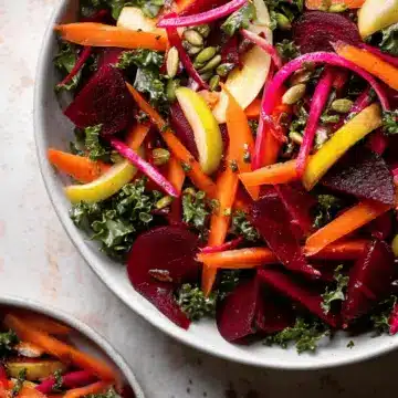 Apple, Beet, Carrot & Kale Salad