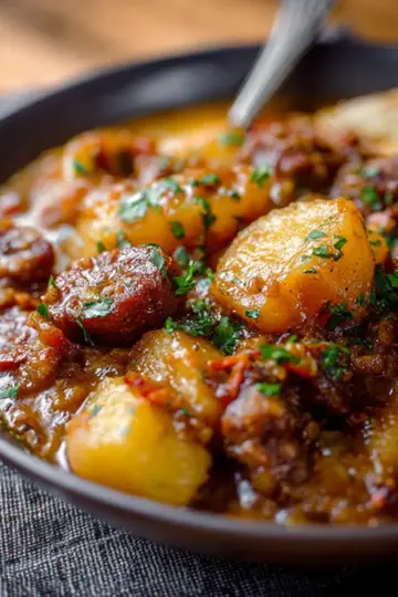 Saucy Hungarian Red Potato Goulash