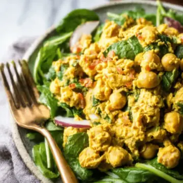 Curried Chickpea Salad (15 Minutes)