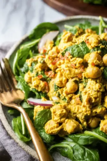 Curried Chickpea Salad (15 Minutes)