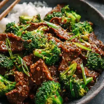 Chinese Beef and Broccoli (One Pan Take-Out)