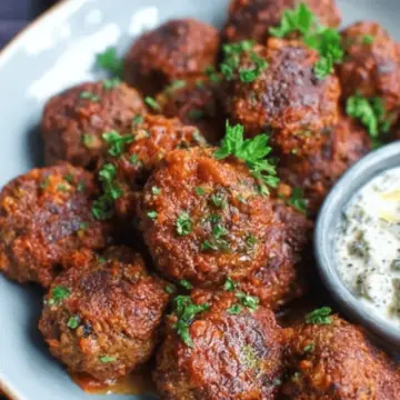 Vegan Eggplant “Meatballs”