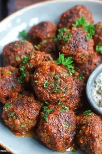 Vegan Eggplant “Meatballs”