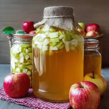 Preserving Apples: How to Make Homemade Apple Cider Vinegar