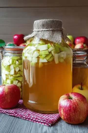 Preserving Apples: How to Make Homemade Apple Cider Vinegar