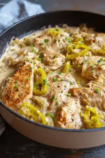 Creamy Pepperoncini Chicken