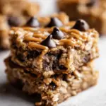 Peanut Butter Banana Chocolate Chip Oatmeal Bars