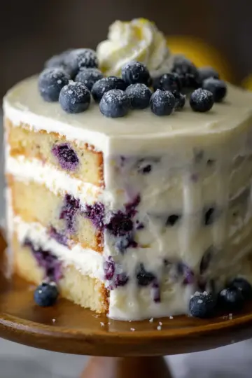 Lemon Blueberry Cake