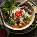 Vietnamese Chicken Pho soup (Pho Ga)