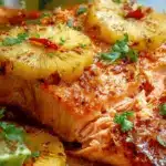 Baked Pineapple Salmon