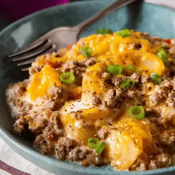 Slow Cooker Cowboy Casserole