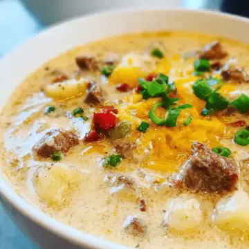 Cheesesteak Potato Soup