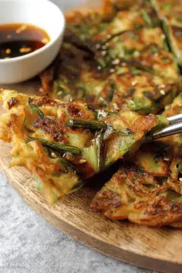 Pajeon (Korean Scallion Pancake)
