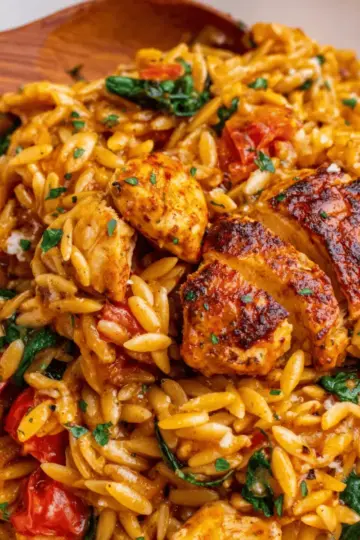 Cajun Chicken Orzo