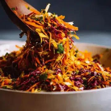 Cabbage & Carrot Thoran-style Indian Salad
