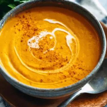 Creamy Roasted Carrot Soup