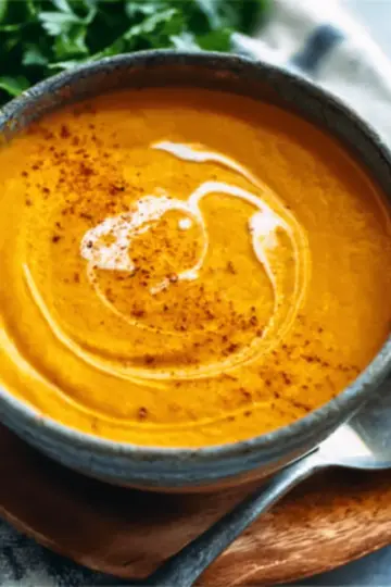 Creamy Roasted Carrot Soup