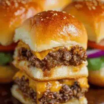 Cheeseburger Sliders (Easy, 30-min Recipe)