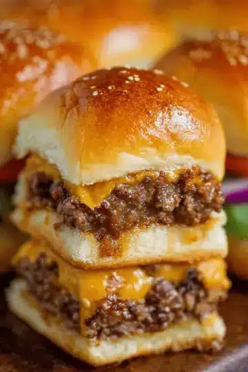 Cheeseburger Sliders (Easy, 30-min Recipe)