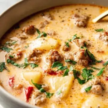 Creamy Italian Sausage Soup