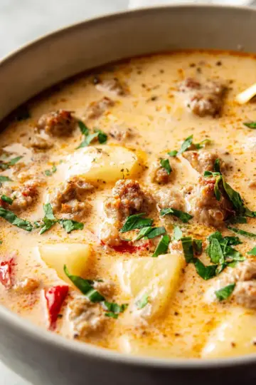 Creamy Italian Sausage Soup