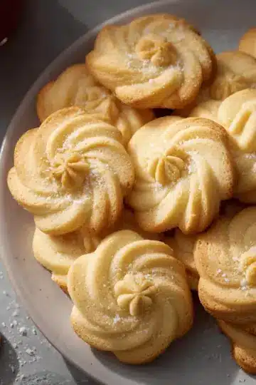 Danish Butter Cookies (Melt in your mouth)