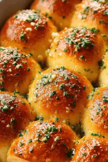 Garlic Butter Dinner Rolls