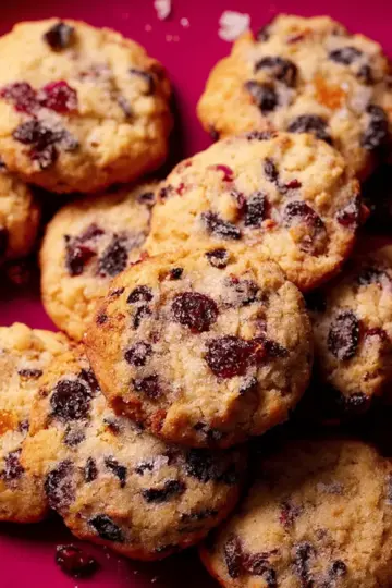 Soft and Chewy Cranberry Orange Cookies
