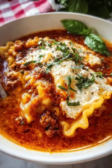 Lasagna Soup