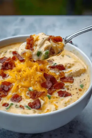 Jalapeno Popper Chicken Soup