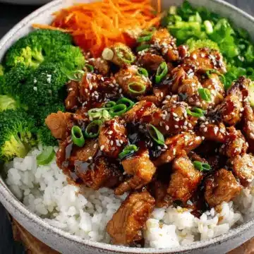The Best Teriyaki Chicken Rice Bowl